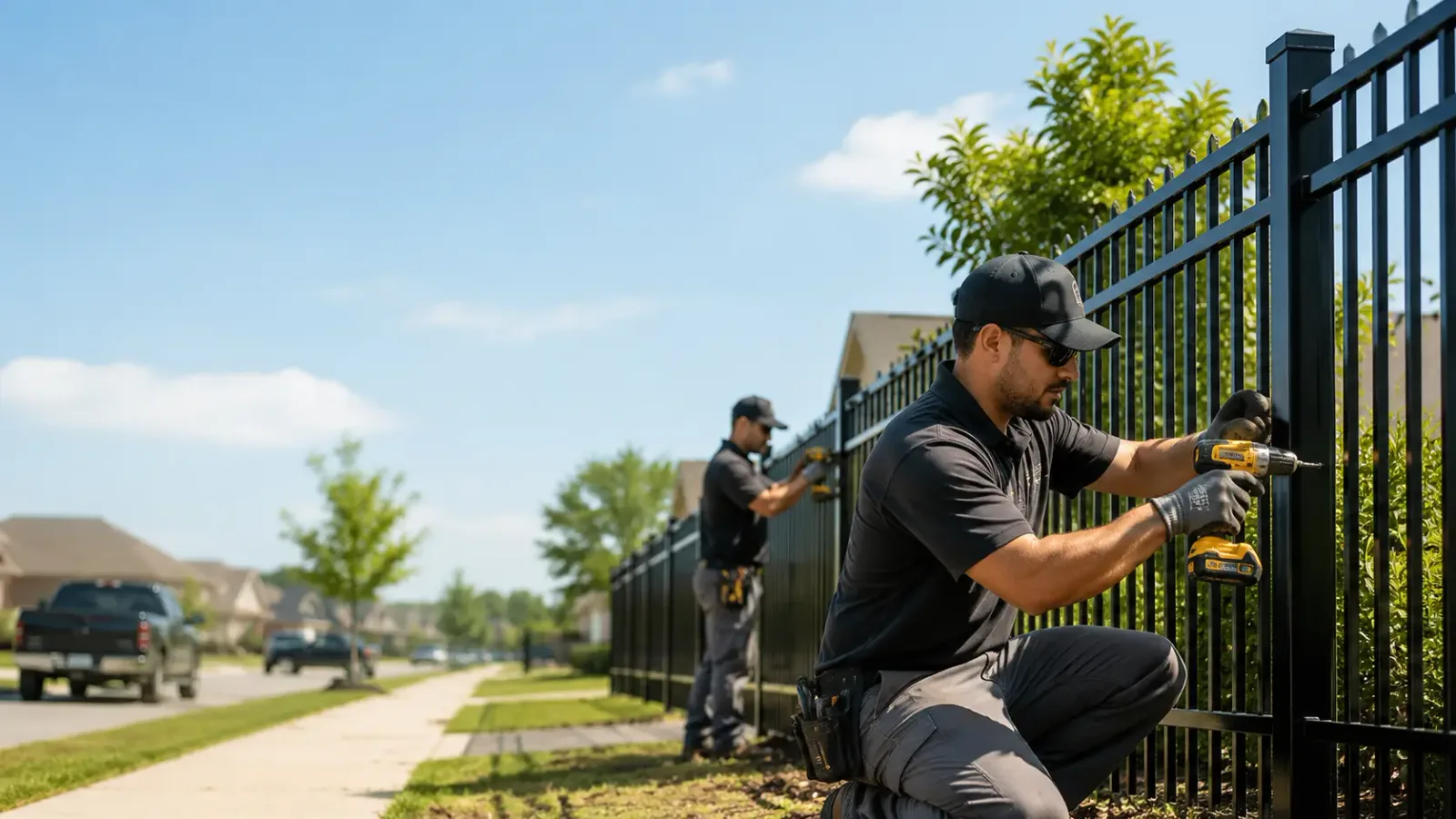 Metal Fence Installation in Big Lake, MN